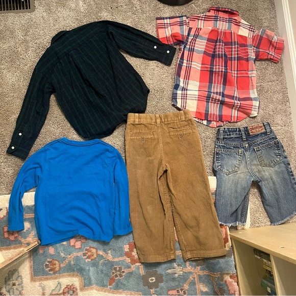 Vintage 100% cotton quality name brand boy clothing bundlesize 4 4T 5 5 slim - Picture 10 of 11